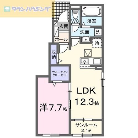 コンフォートＧＲ　IIの物件間取画像